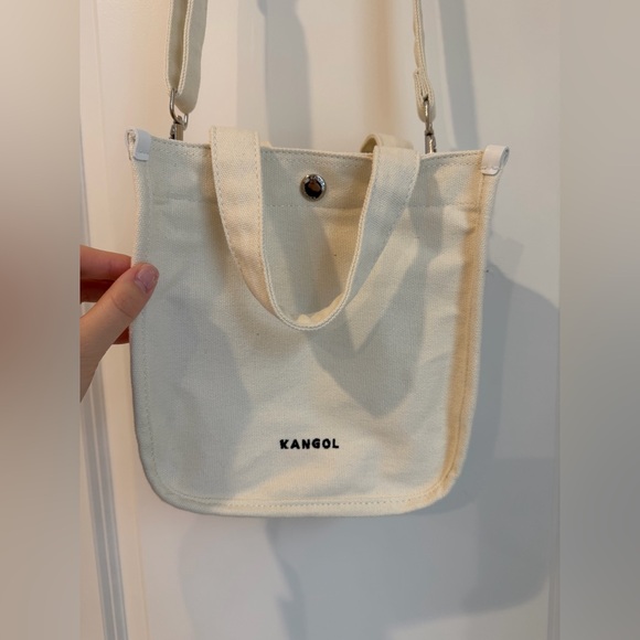 Kangol Off-White Canvas Tote - Picture 4 of 6